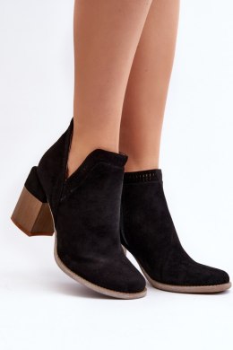 Botki Model Jolnima A5729 Black 