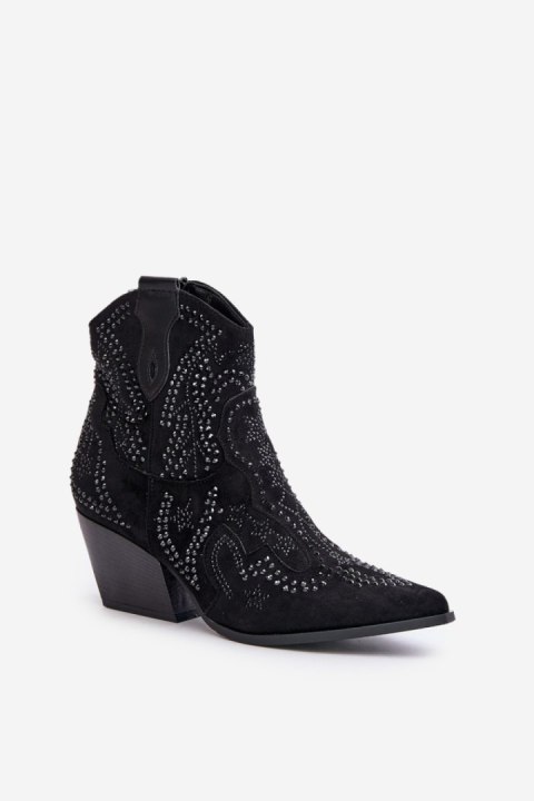 Botki Model Kaivina 9676A Black Botki Model Kaivina 9676A Black