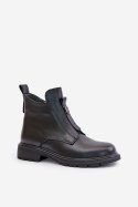 Botki Model Komisa 24BT15-7459 Black 