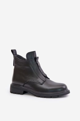 Botki Model Komisa 24BT15-7459 Black 