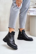 Botki Model Komisa 24BT15-7459 Black 