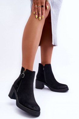 Botki Model Limoso M706 Black Zamsz 