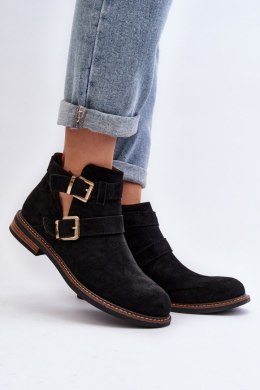 Botki Model Melviana A2901 Black 
