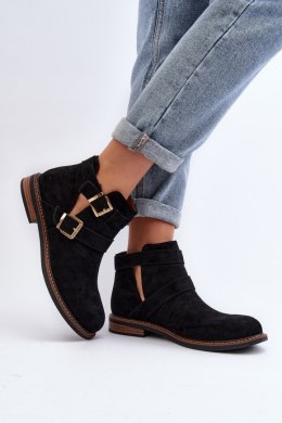 Botki Model Melviana A2901 Black 