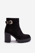 Botki Model Menoria DA108P Black 