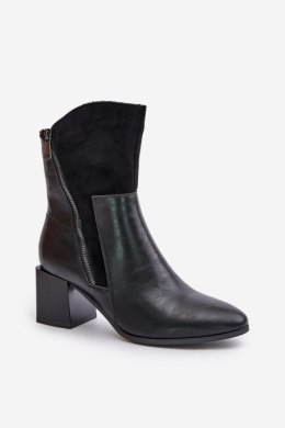 Botki Model Relabina ASA217-9 Black 