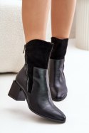 Botki Model Relabina ASA217-9 Black 