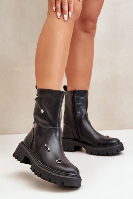 Botki Model Reritha QH7817 Black 