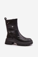 Botki Model Reritha QH7817 Black 