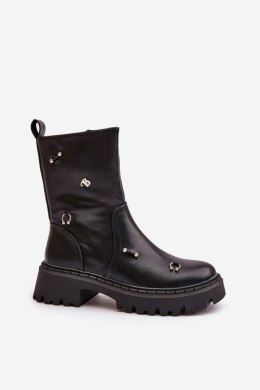 Botki Model Reritha QH7817 Black 