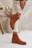 Botki Model S.Barski HY42-081 Camel 