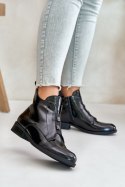Botki Model S.Barski HY42-717 Black 