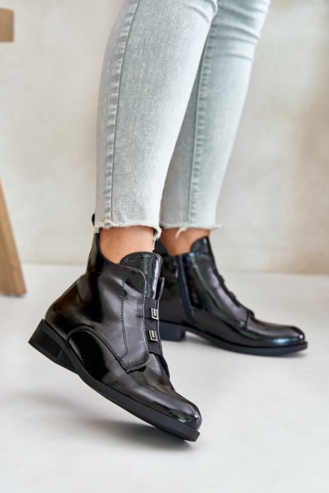Botki Model S.Barski HY42-717 Black Botki Model S.Barski HY42-717 Black