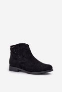 Botki Model S.Barski HY51-113 Black 