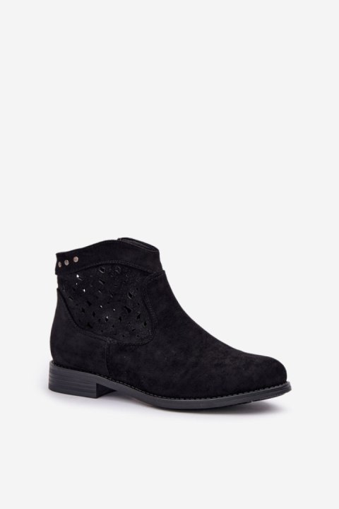Botki Model S.Barski HY51-113 Black Botki Model S.Barski HY51-113 Black