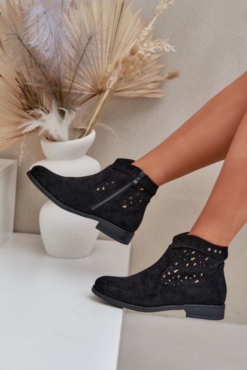 Botki Model S.Barski HY51-113 Black Botki Model S.Barski HY51-113 Black