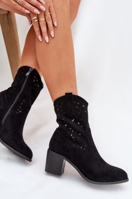 Botki Model S.Barski HY51-125 Black 