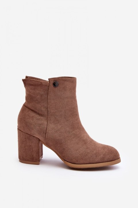 Botki Model Selela 23ZSSQ6936-11 Brown Botki Model Selela 23ZSSQ6936-11 Brown