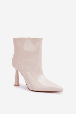 Botki Model Seliri C-288 Light Beige 