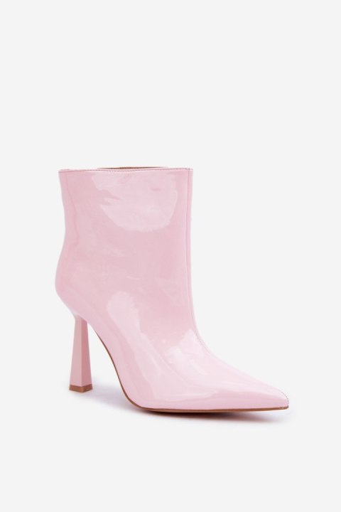 Botki Model Seliri C-288 Light Pink Botki Model Seliri C-288 Light Pink