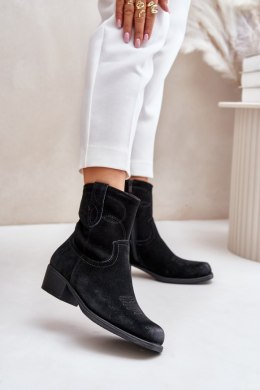 Botki Model Sergio Leone BT284-S Black 