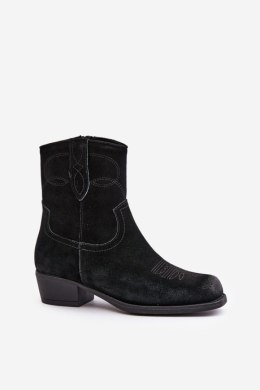 Botki Model Sergio Leone BT284-S Black 