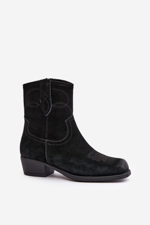 Botki Model Sergio Leone BT284-S Black Botki Model Sergio Leone BT284-S Black