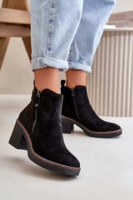 Botki Model Velarilla KE221 Black 