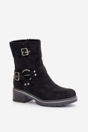 Botki Model Zudra 7280 Black 