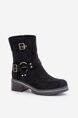 Botki Model Zudra 7280 Black 