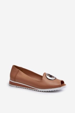 Czółenka Model Biolita ASA135-16 Dark Beige 