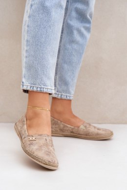 Espadryle Model Zazoo 10177 Beige 