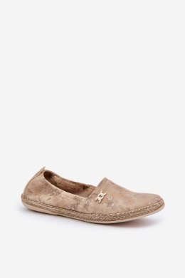 Espadryle Model Zazoo 10177 Beige 