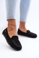 Mokasyny Model Amrutia DF937 Black 