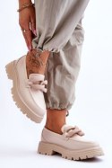 Mokasyny Model Big Star LL274581 Beige 
