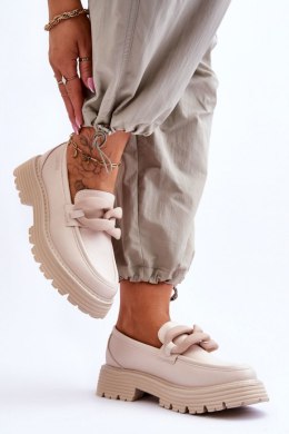 Mokasyny Model Big Star LL274581 Beige 