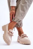 Mokasyny Model Big Star LL274581 Beige 