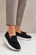 Mokasyny Model Challavia G-55 Black 