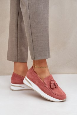 Mokasyny Model Challavia G-55 Pink 