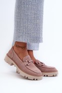 Mokasyny Model DA TW117 Pink 