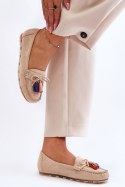 Mokasyny Model Dorine GS37 Beige 