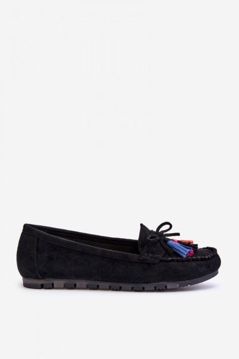Mokasyny Model Dorine GS37 Black Mokasyny Model Dorine GS37 Black