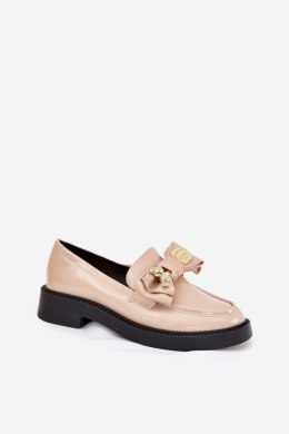 Mokasyny Model Leandriel G1769 Beige 