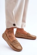 Mokasyny Model Lenvie FT245 Brown 