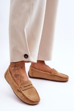 Mokasyny Model Lenvie FT245 Camel 