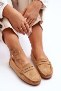 Mokasyny Model Lenvie FT245 Camel 