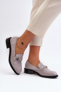 Mokasyny Model Nerilaja 66614 Grey 
