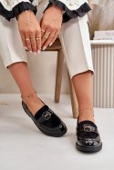 Mokasyny Model S.Barski HY42-339A Black Lakier 