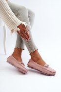 Mokasyny Model S.Barski LR339 Pink 