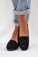 Mokasyny Model S.Barski LR51-548 Black 